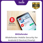 Load image into Gallery viewer, Bitdefender Mobile Security for Android (1 Device) (Yearly)
