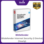 Load image into Gallery viewer, Bitdefender Internet Security (1 Device) (Yearly)
