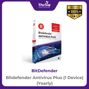 Bitdefender Antivirus Plus (1 Device) (Yearly)