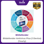 Load image into Gallery viewer, Bitdefender Antivirus Plus (1 Device) (Yearly)
