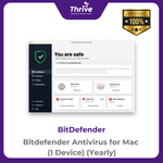 Load image into Gallery viewer, Bitdefender Antivirus for Mac (1 Device) (Yearly)
