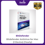 Load image into Gallery viewer, Bitdefender Antivirus for Mac (1 Device) (Yearly)
