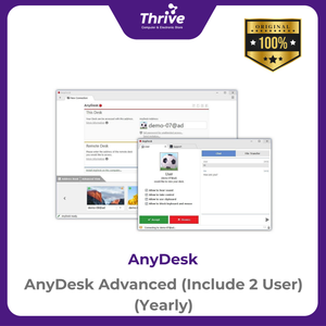 AnyDesk Advanced (Include 2 User) (Yearly)