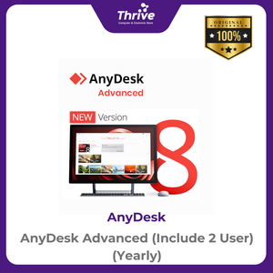 AnyDesk Advanced (Include 2 User) (Yearly)