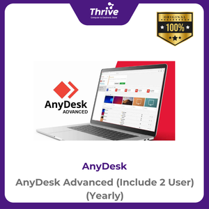 AnyDesk Advanced (Include 2 User) (Yearly)