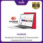 Load image into Gallery viewer, AnyDesk Standard (1 Concurrent Connection) (Yearly)
