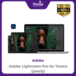 Load image into Gallery viewer, Adobe Lightroom Pro for Teams (Yearly)
