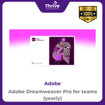 Load image into Gallery viewer, Adobe Dreamweaver Pro for Teams (yearly)
