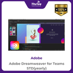 Load image into Gallery viewer, Adobe Dreamweaver for Teams STD (yearly)
