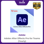 Load image into Gallery viewer, Adobe After Effects Pro for Teams (Yearly)
