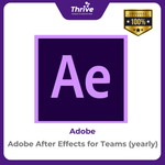 Load image into Gallery viewer, Adobe After Effects for Teams (yearly)
