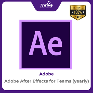 Adobe After Effects for Teams (yearly)