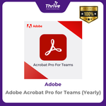 Load image into Gallery viewer, Adobe Acrobat Pro for Teams (Yearly)
