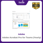 Load image into Gallery viewer, Adobe Acrobat Pro for Teams (Yearly)
