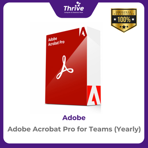 Adobe Acrobat Pro for Teams (Yearly)