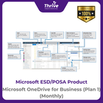 Load image into Gallery viewer, Microsoft OneDrive for Business (Plan 1) (Monthly)
