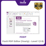 Load image into Gallery viewer, Foxit PDF Editor (Yearly) - Level 1 (1-9)
