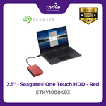 Load image into Gallery viewer, Seagate® One Touch HDD - Red STKY1000403
