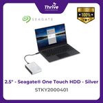 Load image into Gallery viewer, Seagate® One Touch HDD - Silver STKY2000401
