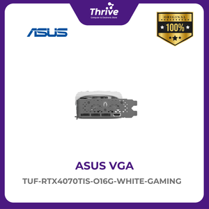 ASUS TUF-RTX4070TIS-O16G-WHITE-GAMING