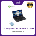 Load image into Gallery viewer, Seagate® One Touch HDD - Blue STKZ4000402
