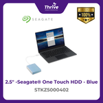 Load image into Gallery viewer, Seagate® One Touch HDD - Blue STKZ5000402
