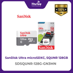 Load image into Gallery viewer, SanDisk Ultra microSDXC, SQUNR 128GB, C10, UHS-1, 100MB/s R, 4x6, 7Y