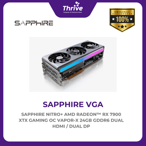 SAPPHIRE NITRO+ AMD RADEON™ RX 7900 XTX GAMING OC VAPOR-X 24GB GDDR6 DUAL HDMI / DUAL DP