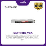 Load image into Gallery viewer, SAPPHIRE PURE AMD RADEON™ RX 7800 XT GAMING OC 16GB GDDR6 DUAL HDMI / DUAL DP
