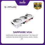 Load image into Gallery viewer, SAPPHIRE PURE AMD RADEON™ RX 7800 XT GAMING OC 16GB GDDR6 DUAL HDMI / DUAL DP
