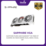 Load image into Gallery viewer, SAPPHIRE PURE AMD RADEON™ RX 7800 XT GAMING OC 16GB GDDR6 DUAL HDMI / DUAL DP
