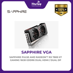 Load image into Gallery viewer, SAPPHIRE PULSE AMD RADEON™ RX 7800 XT GAMING 16GB GDDR6 DUAL HDMI / DUAL DP
