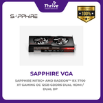 Load image into Gallery viewer, SAPPHIRE NITRO+ AMD RADEON™ RX 7700 XT GAMING OC 12GB GDDR6 DUAL HDMI / DUAL DP
