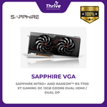 Load image into Gallery viewer, SAPPHIRE NITRO+ AMD RADEON™ RX 7700 XT GAMING OC 12GB GDDR6 DUAL HDMI / DUAL DP
