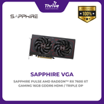 Load image into Gallery viewer, SAPPHIRE PULSE AMD RADEON™ RX 7600 XT GAMING 16GB GDDR6 HDMI / TRIPLE DP
