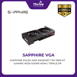 Load image into Gallery viewer, SAPPHIRE PULSE AMD RADEON™ RX 7600 XT GAMING 16GB GDDR6 HDMI / TRIPLE DP
