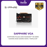 Load image into Gallery viewer, SAPPHIRE PULSE AMD RADEON™ RX 6600 GAMING 8GB GDDR6 HDMI / TRIPLE DP
