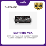 Load image into Gallery viewer, SAPPHIRE PULSE AMD RADEON™ RX 6600 GAMING 8GB GDDR6 HDMI / TRIPLE DP
