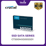 Load image into Gallery viewer, 500GB Crucial® MX500 SATA 2.5” 7mm (with 9.5mm adapter) SSD
