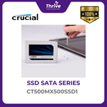 Load image into Gallery viewer, 500GB Crucial® MX500 SATA 2.5” 7mm (with 9.5mm adapter) SSD
