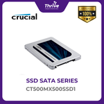 Load image into Gallery viewer, 500GB Crucial® MX500 SATA 2.5” 7mm (with 9.5mm adapter) SSD
