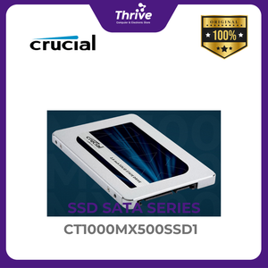 1TB Crucial® MX500 SATA 2.5” 7mm (with 9.5mm adapter) SSD