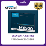 Load image into Gallery viewer, 1TB Crucial® MX500 SATA 2.5” 7mm (with 9.5mm adapter) SSD
