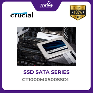 1TB Crucial® MX500 SATA 2.5” 7mm (with 9.5mm adapter) SSD