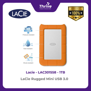 LaCie Rugged Mini USB 3.0 1TB LAC301558