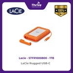 Load image into Gallery viewer, LaCie Rugged USB-C 1TB STFR1000800
