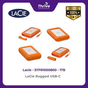 LaCie Rugged USB-C 1TB STFR1000800