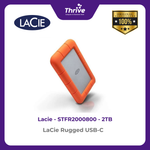 Load image into Gallery viewer, LaCie Rugged USB-C 2TB STFR2000800
