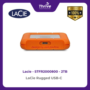 LaCie Rugged USB-C 2TB STFR2000800