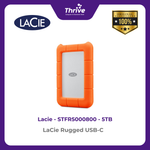 Load image into Gallery viewer, LaCie Rugged USB-C 5TB STFR5000800
